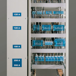 Repartiteur Tétra., 100/125 A, Alim. 1 connexion, Distri. 14 connexions