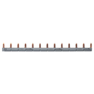 Peigne d'alimentation universel Phase + Neutre HX³ 1P - longueur 13 modules