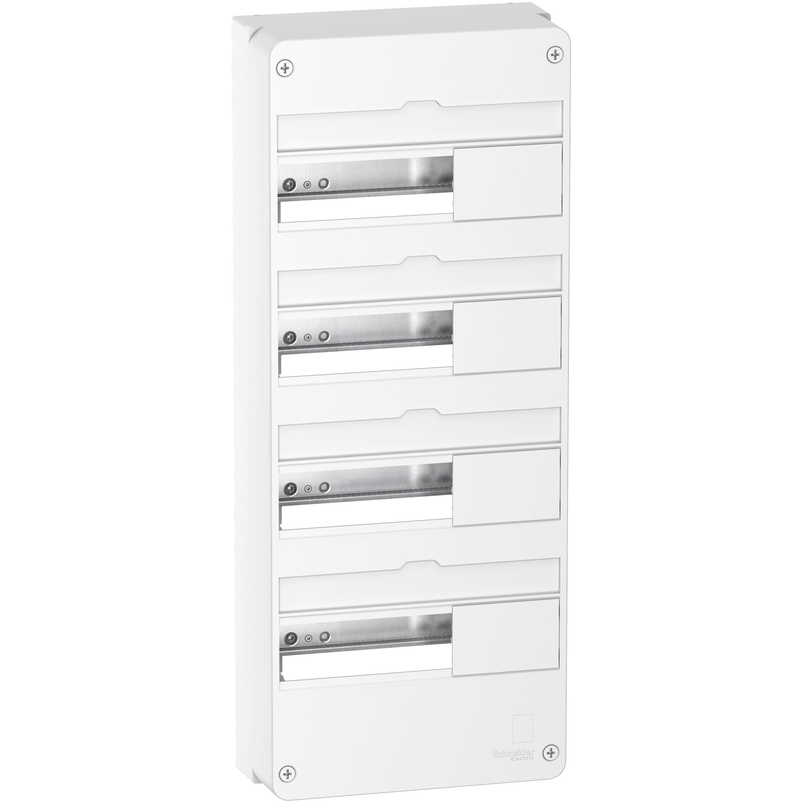 Resi9 - Coffret en saillie Blanc (RAL 9003)- 4 rangées de 13 modules – Image 2