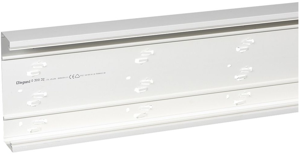 Corps de goulotte GTL Drivia 13ACCESS 65x250mm - longueur 2,60m