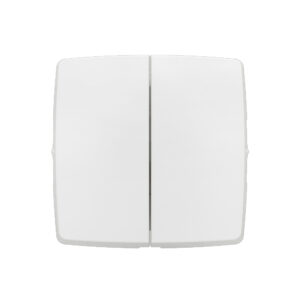 Transformeur double Appareillage Saillie composable blanc