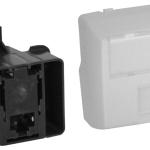 Prise RJ45 catégorie5e FTP Appareillage saillie composable - blanc