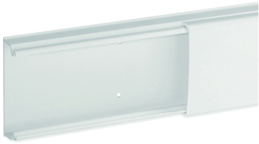 Moulure Optima TM 52x20 1 compartiment blanche – Image 2