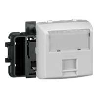 Prise RJ45 catégorie5e FTP Appareillage saillie composable - blanc – Image 2