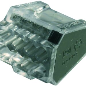 50 Bornes de connexion STAND 8 entrées pour fils rigides 0,5 à 2,5mm2 24A-450V