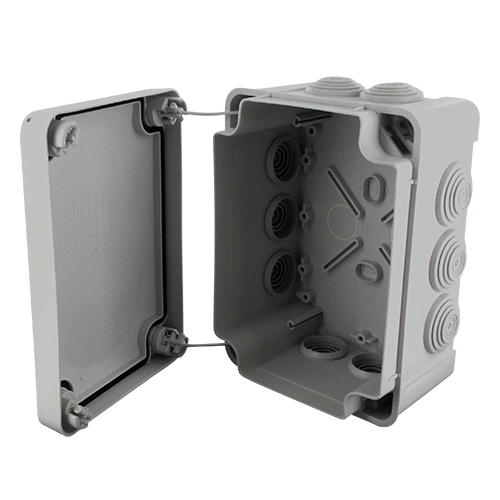 Boite de dérivation OPTIBOX IP55 1/4T 155x110x80 green – Image 2