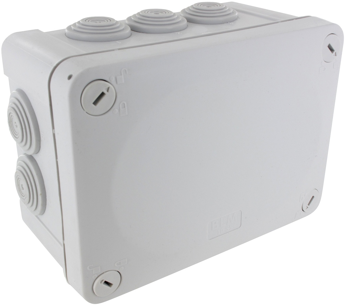 Boite de dérivation OPTIBOX IP55 1/4T 155x110x80 green – Image 3