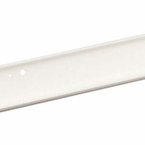 Moulure Keva 32mmx12mm-Fond+couvercle-1 compartiment-Longueur 2,10m-Blanc Artic