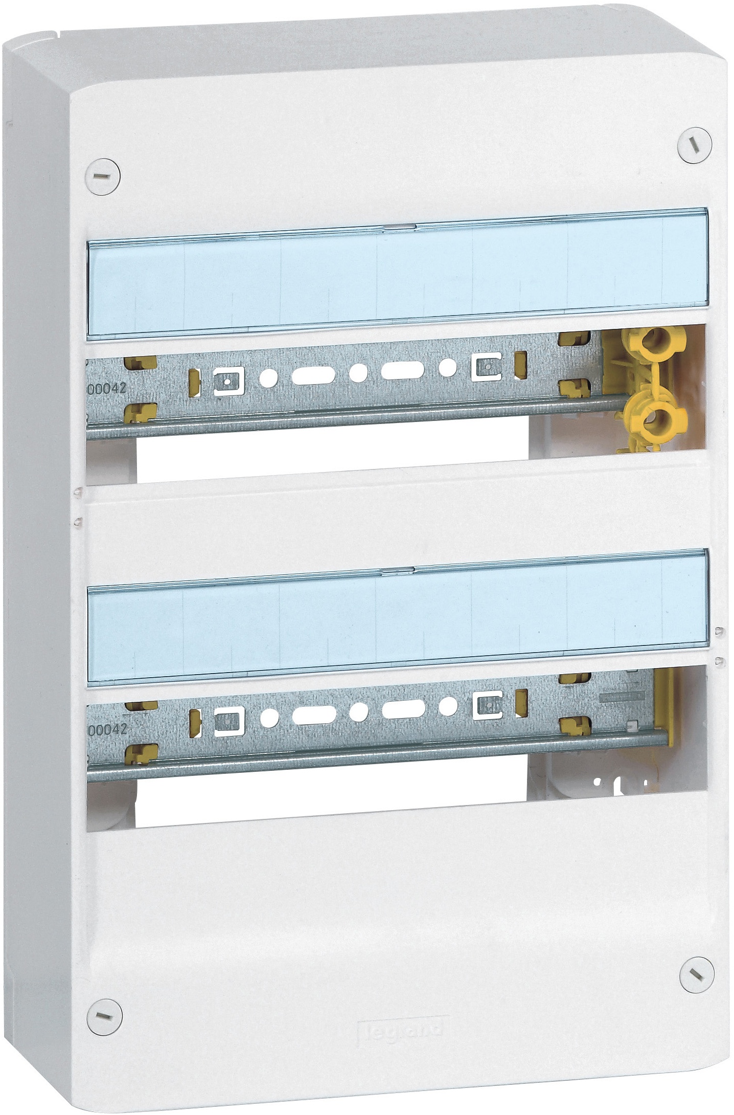 Coffret Drivia 13 modules 2 rangées saillie IP30 IK05 - Blanc RAL9003