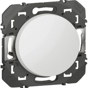 Poussoir simple dooxie 6A 250V~ finition blanc