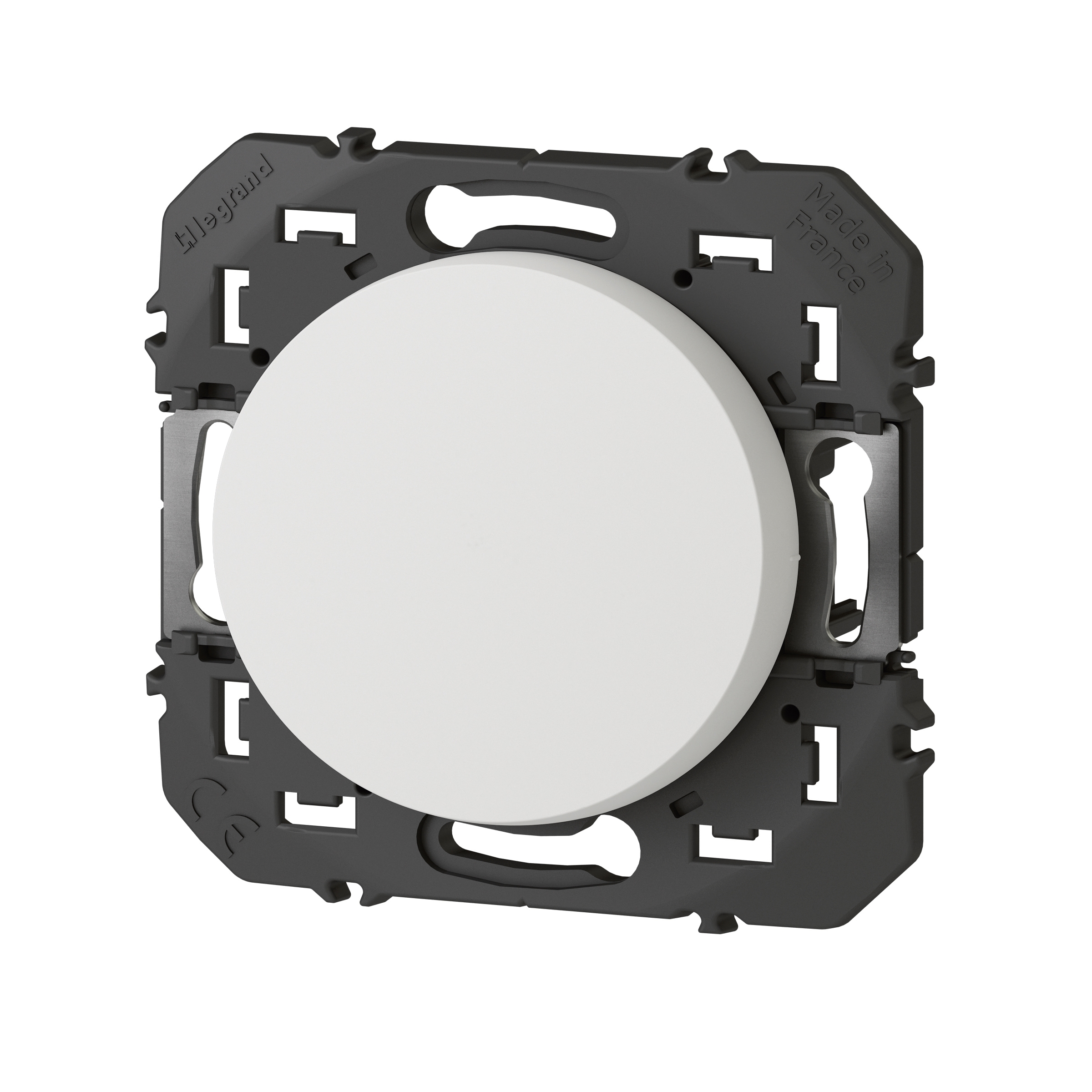 Poussoir simple dooxie 6A 250V~ finition blanc – Image 2