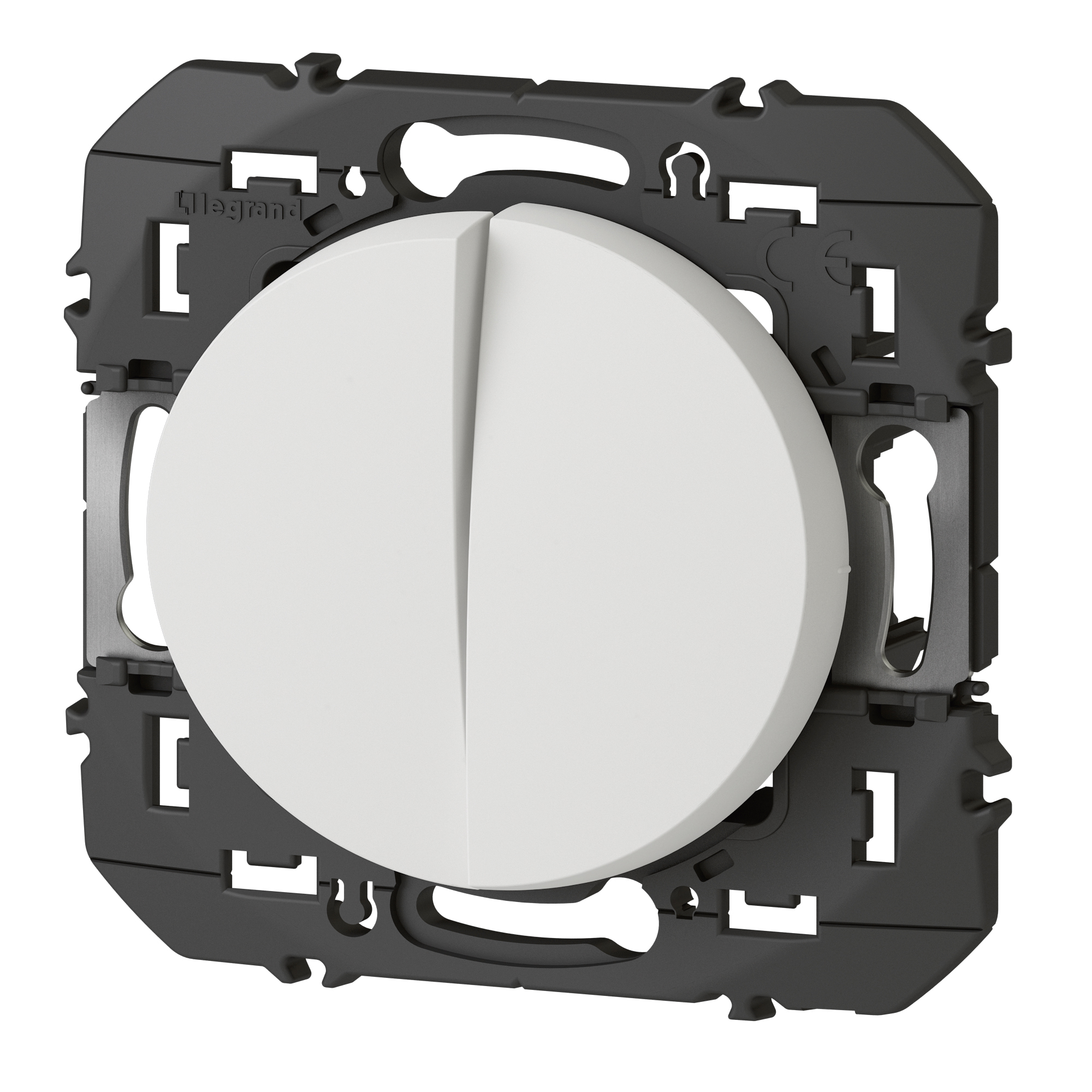 Transformeur pour 5 fonctions va-et-vient et poussoir dooxie finition blanc – Image 2