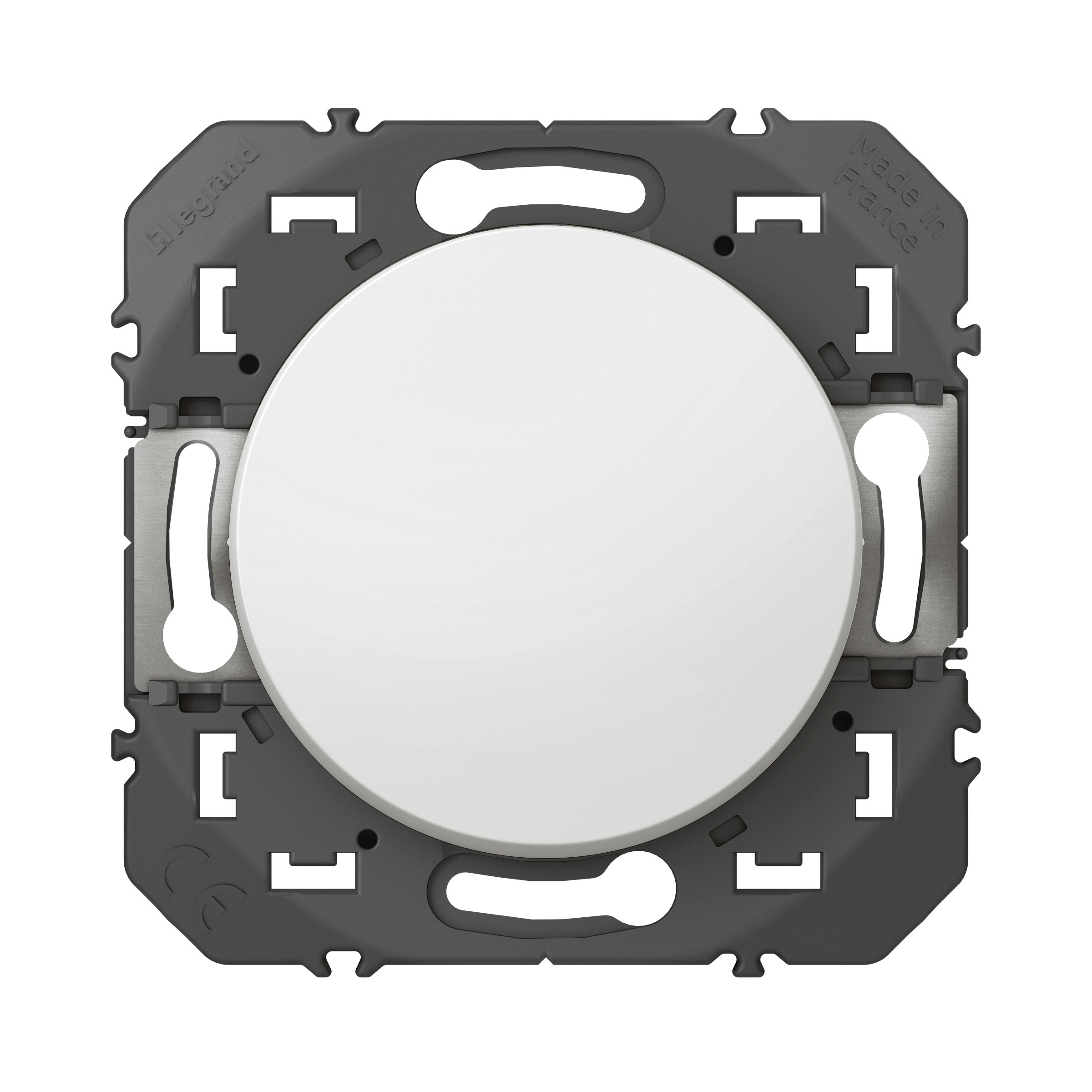 Poussoir simple dooxie 6A 250V~ finition blanc – Image 3