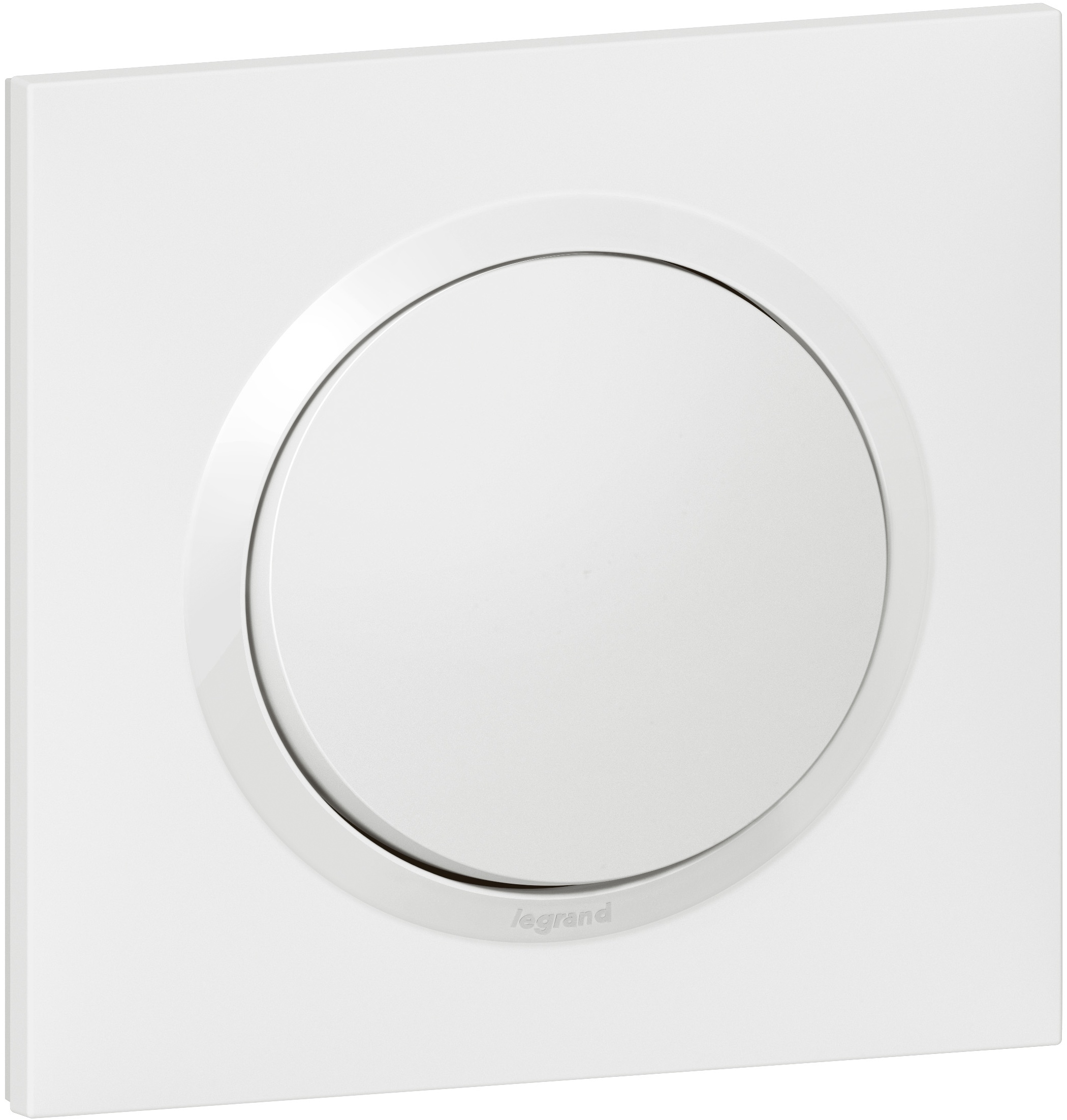 Interrupteur ou va-et-vient dooxie one 10AX 250V~ complet avec griffes