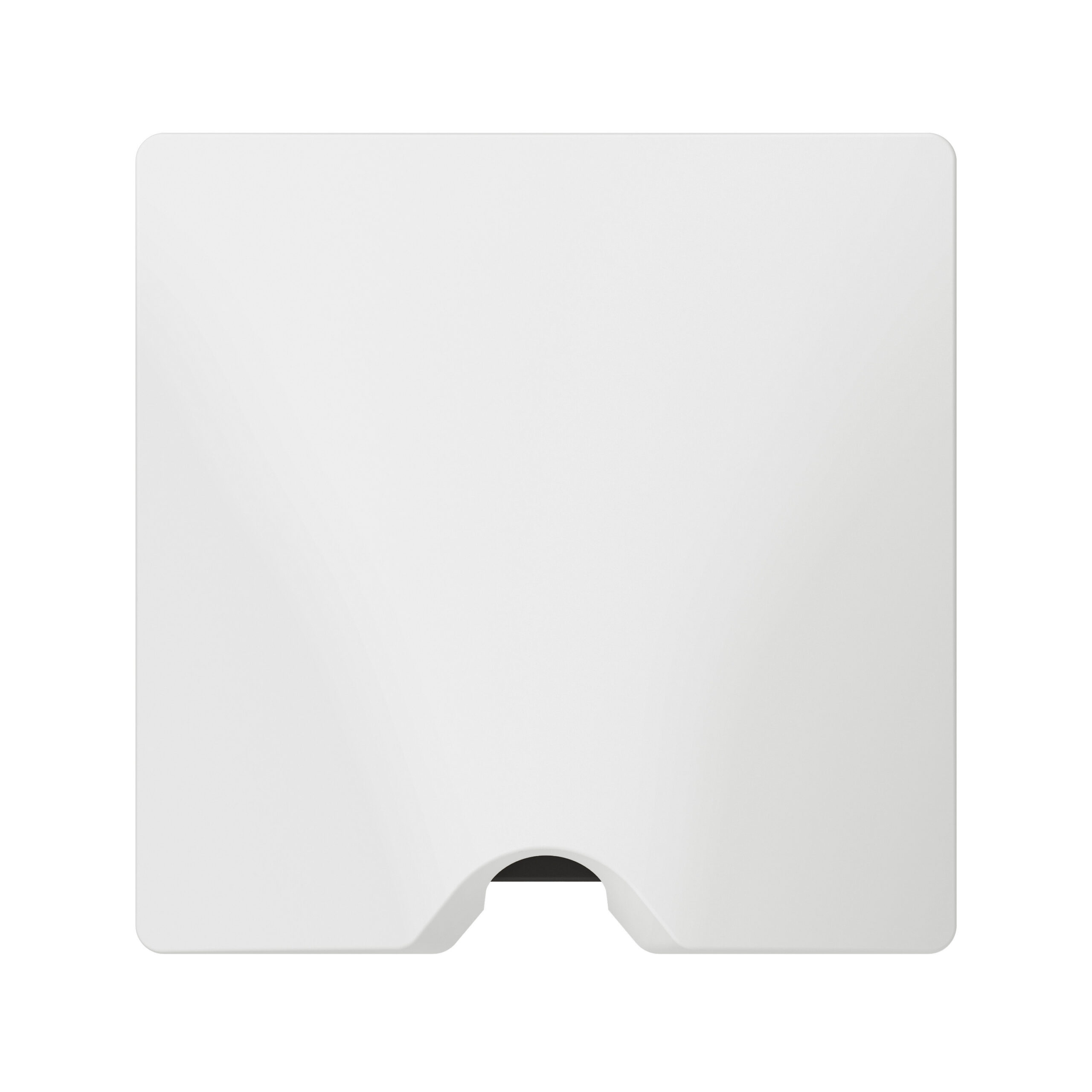 Sortie de câble IP21 dooxie complète avec plaque à encastrer - finition blanc – Image 3