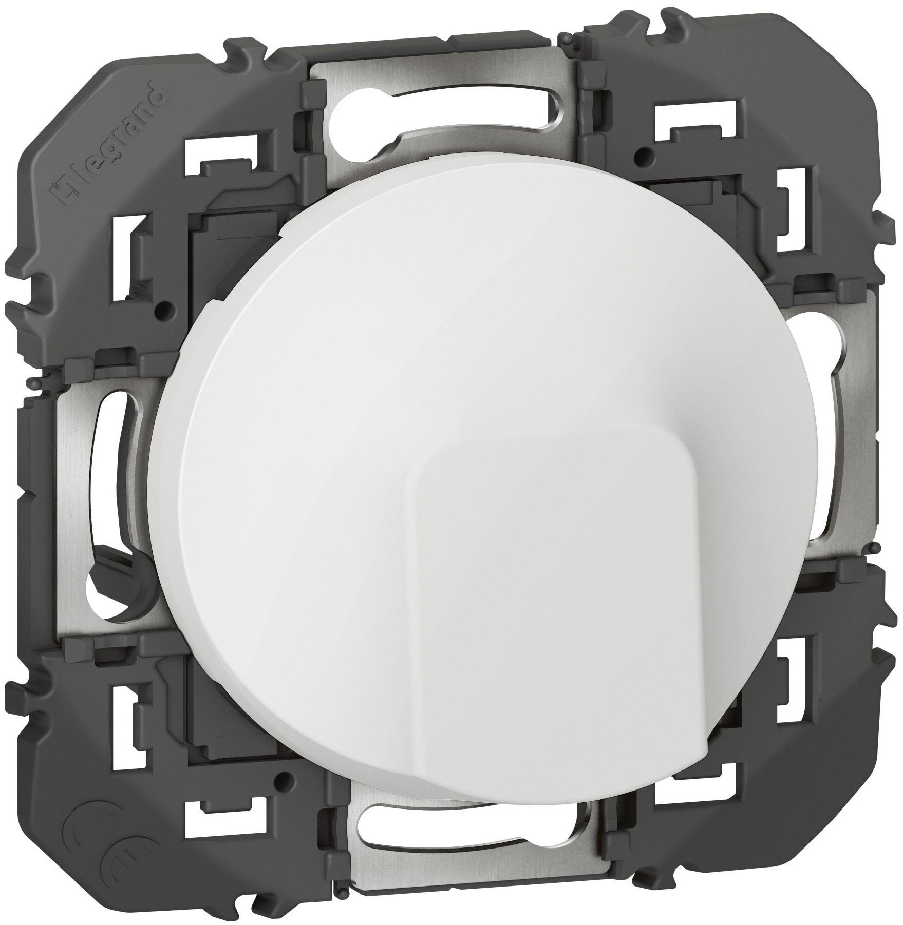 Sortie de câble standard dooxie à encastrer IP20 - finition blanc