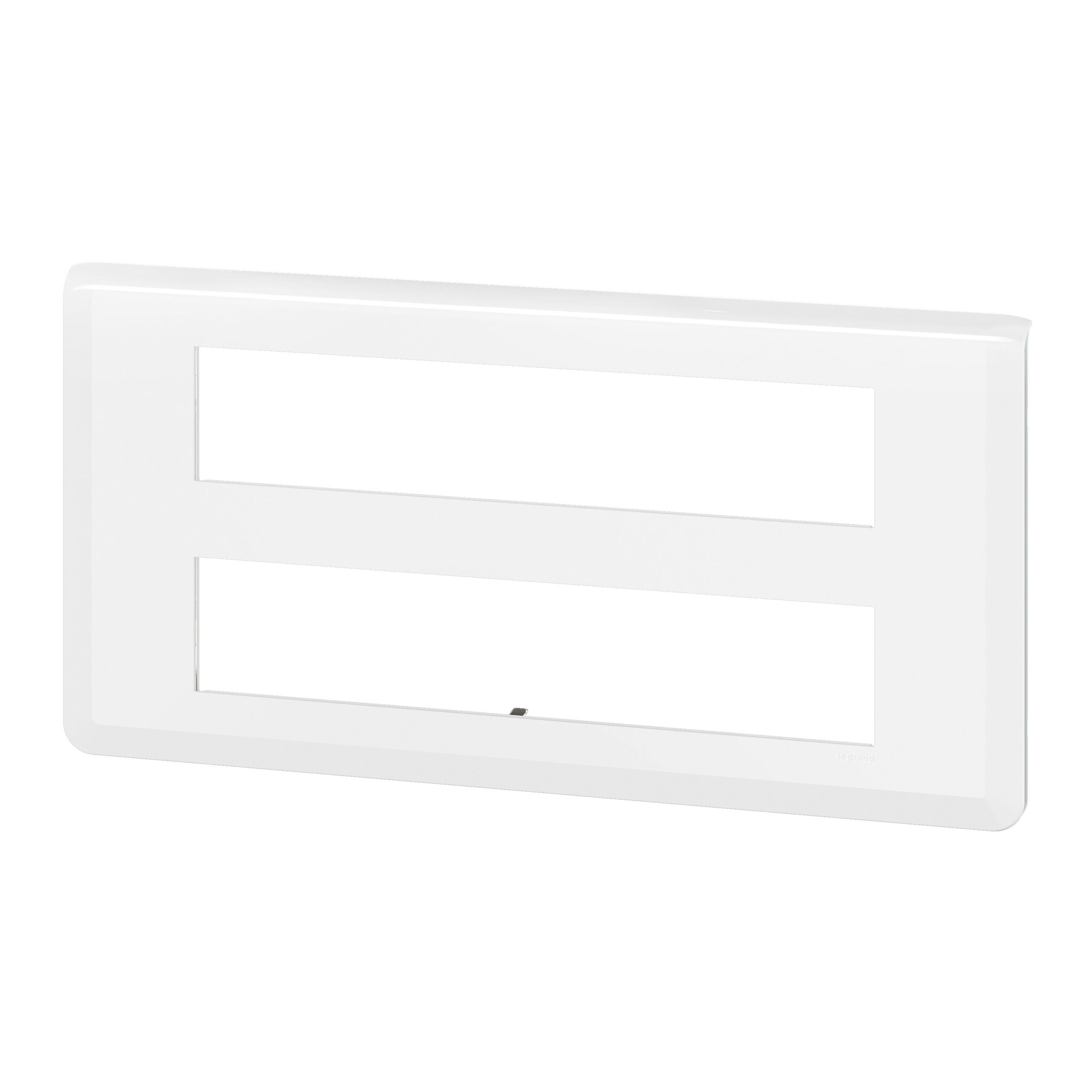 Plaque de finition Mosaic pour 2x10 modules blanc – Image 2