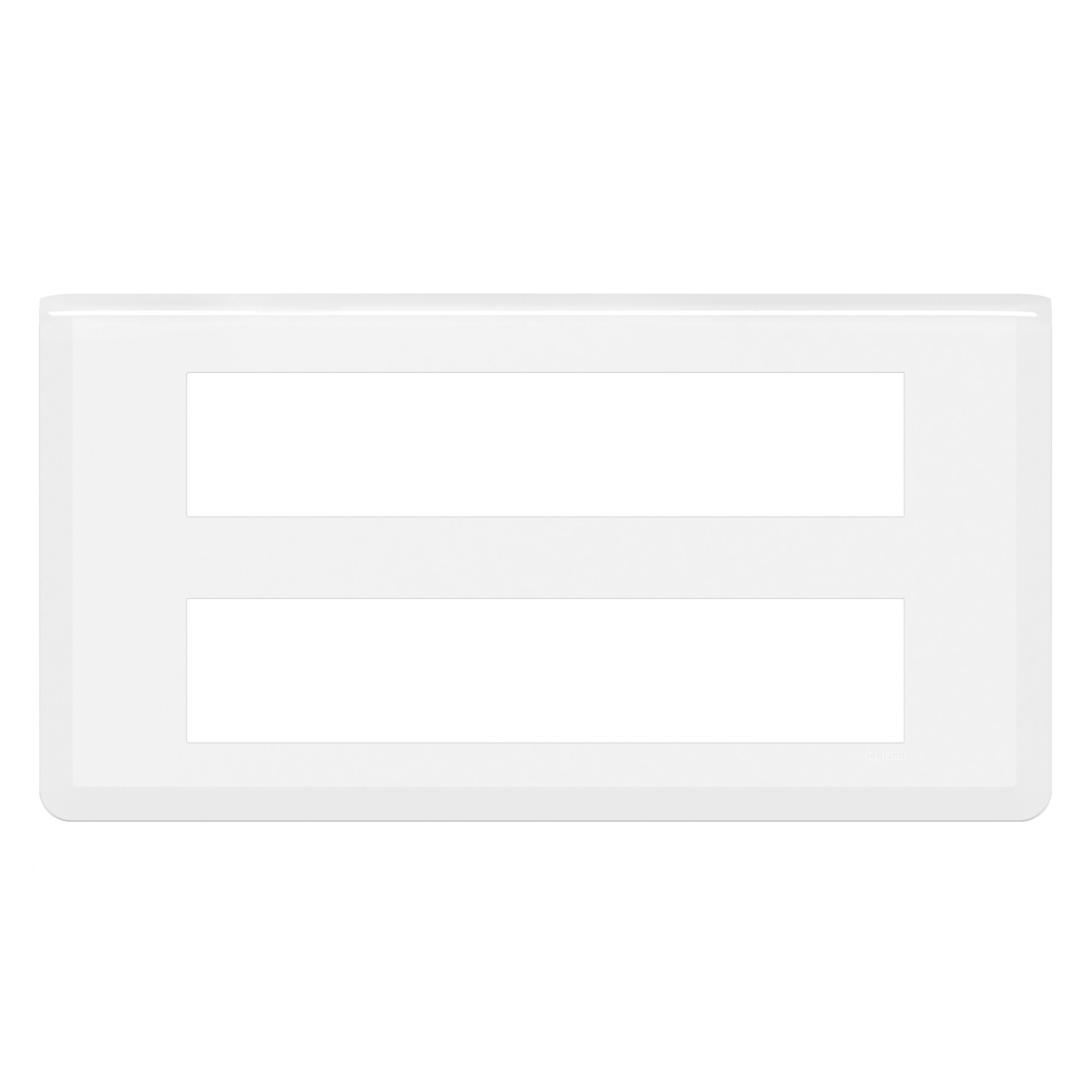 Plaque de finition Mosaic pour 2x10 modules blanc – Image 3