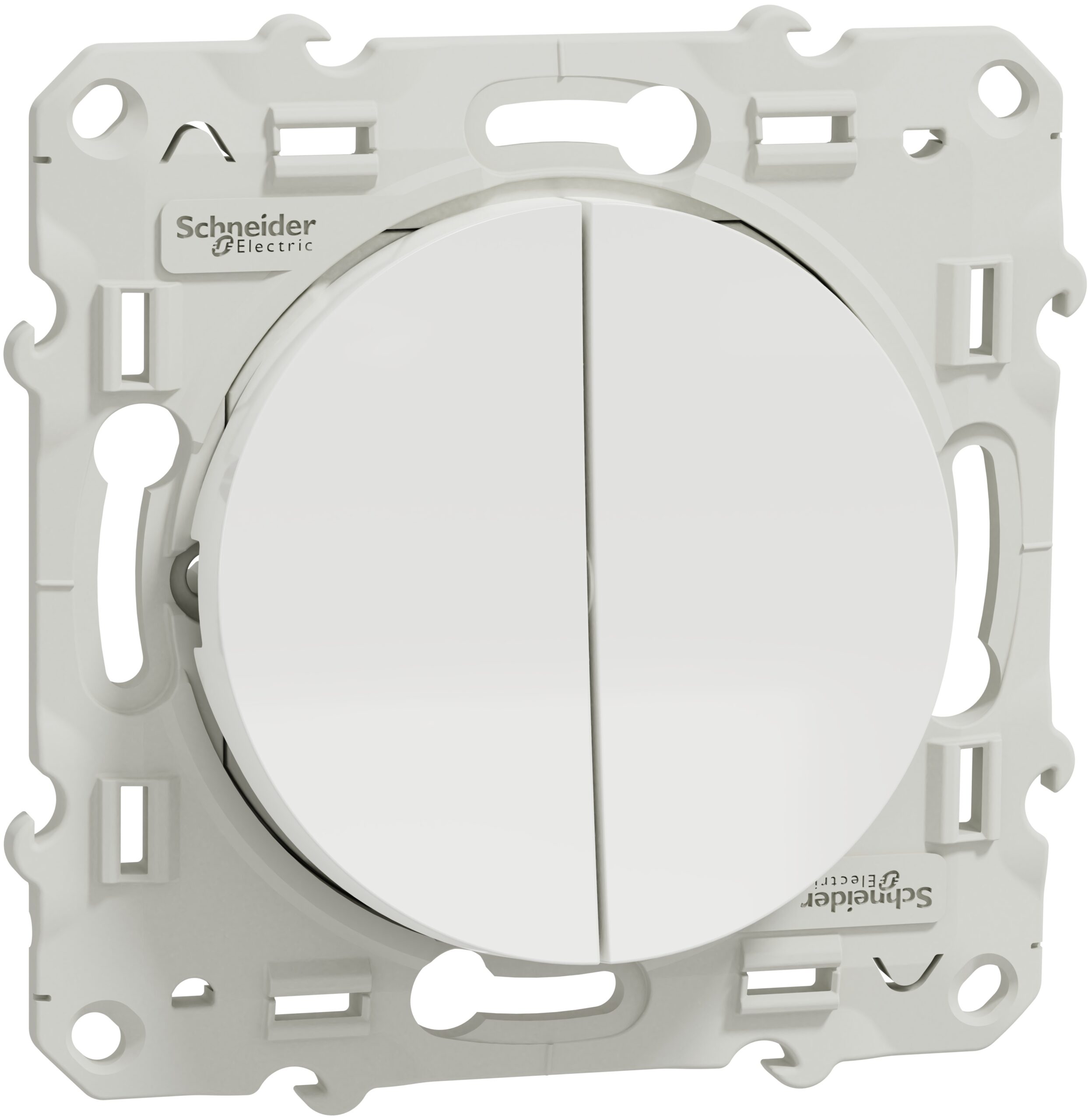 Odace 2011 - double va-et-vient - blanc - 10A