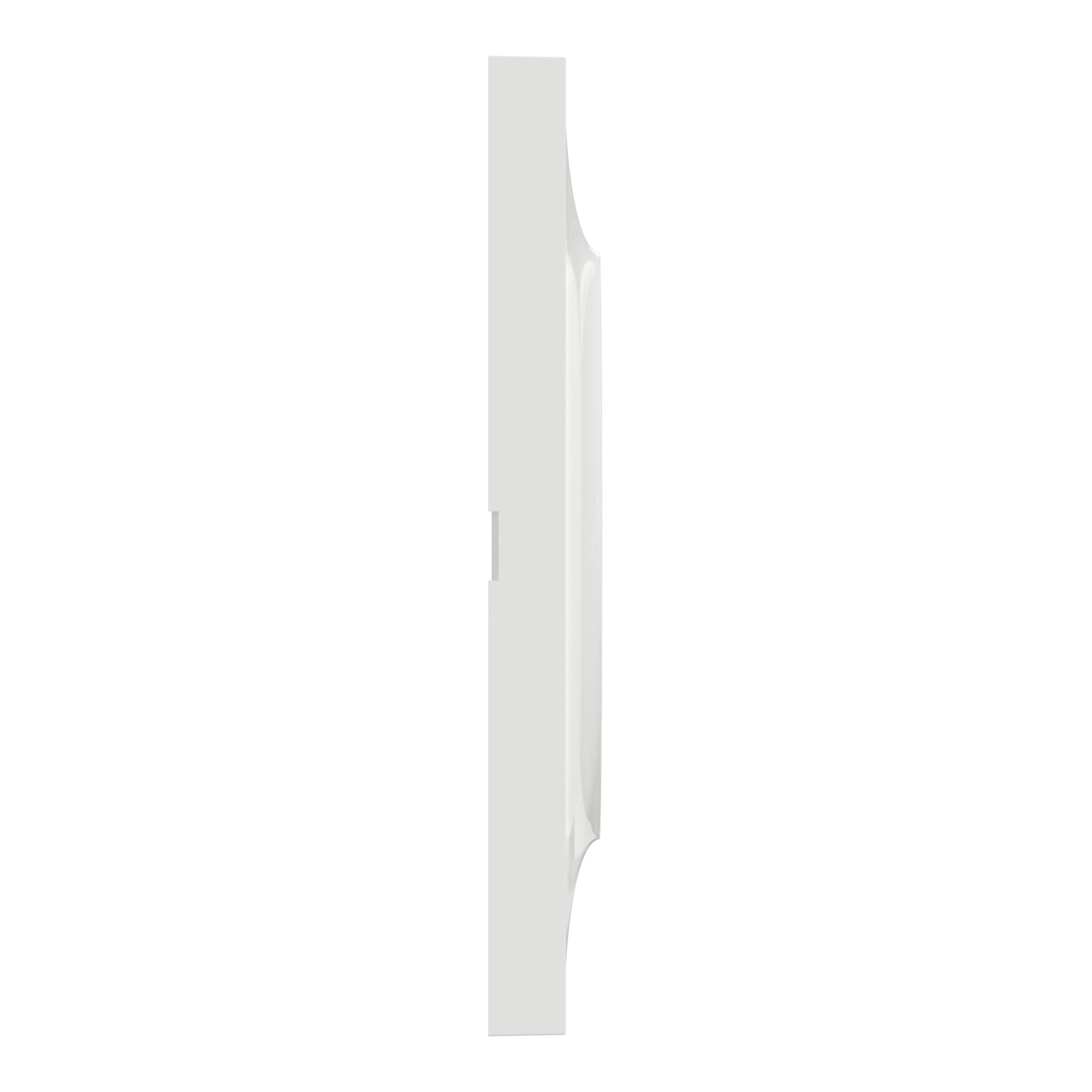 Odace 2011 Styl - plaque 2 postes H/V entraxe 71mm blanc – Image 3