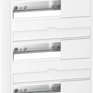 Resi9 - Coffret en saillie Blanc (RAL 9003)- 3 rangées de 13 modules