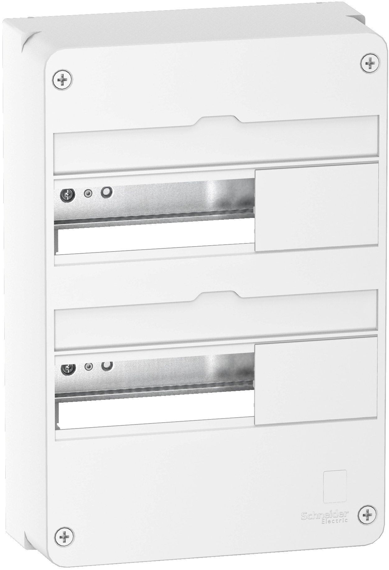 Resi9 - Coffret en saillie Blanc (RAL 9003)- 2 rangées de 13 modules