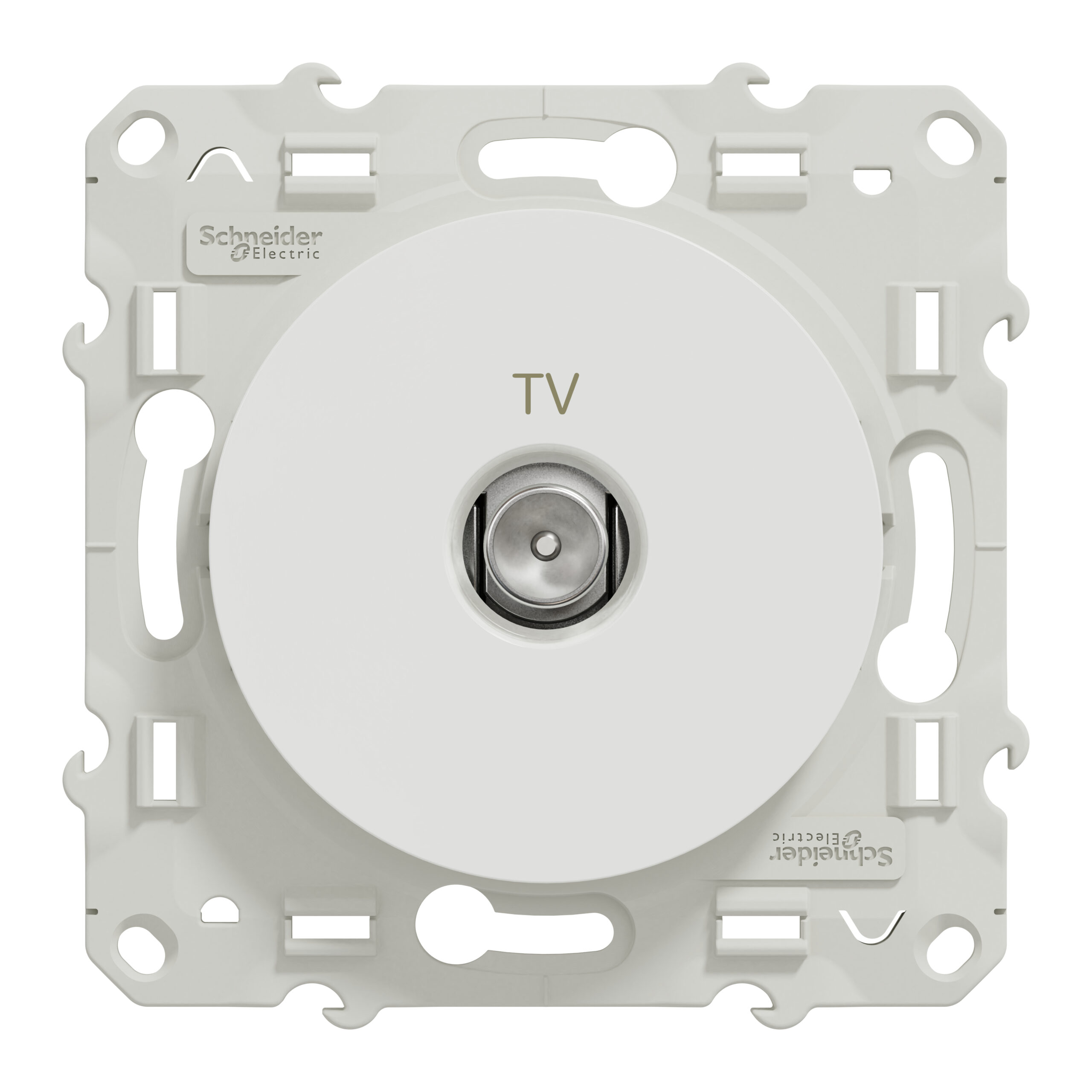 Odace 2011 - prise TV simple - blanc
