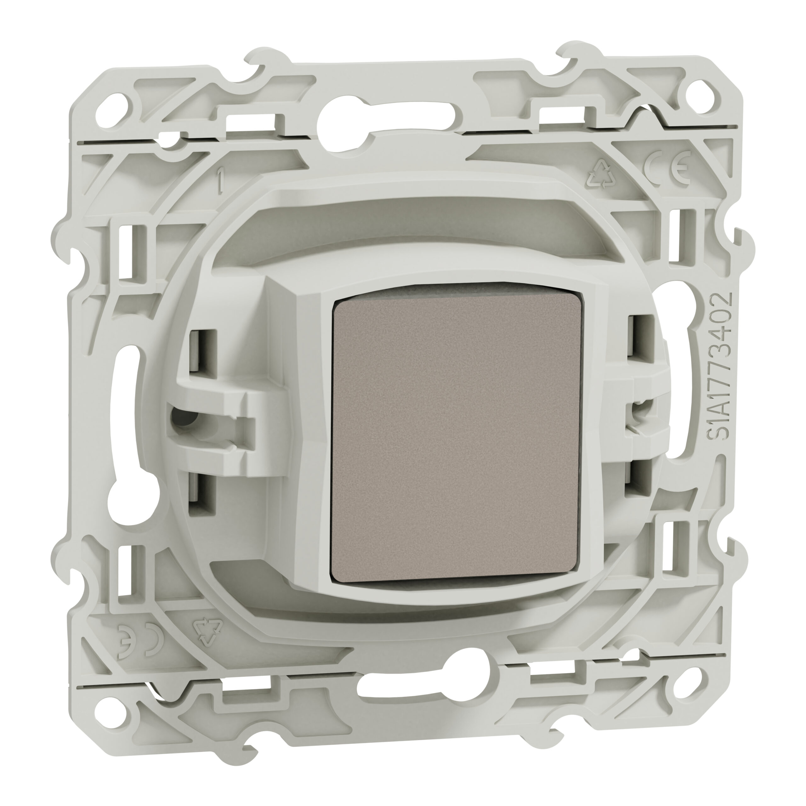 Odace 2011 - prise TV simple - blanc – Image 2