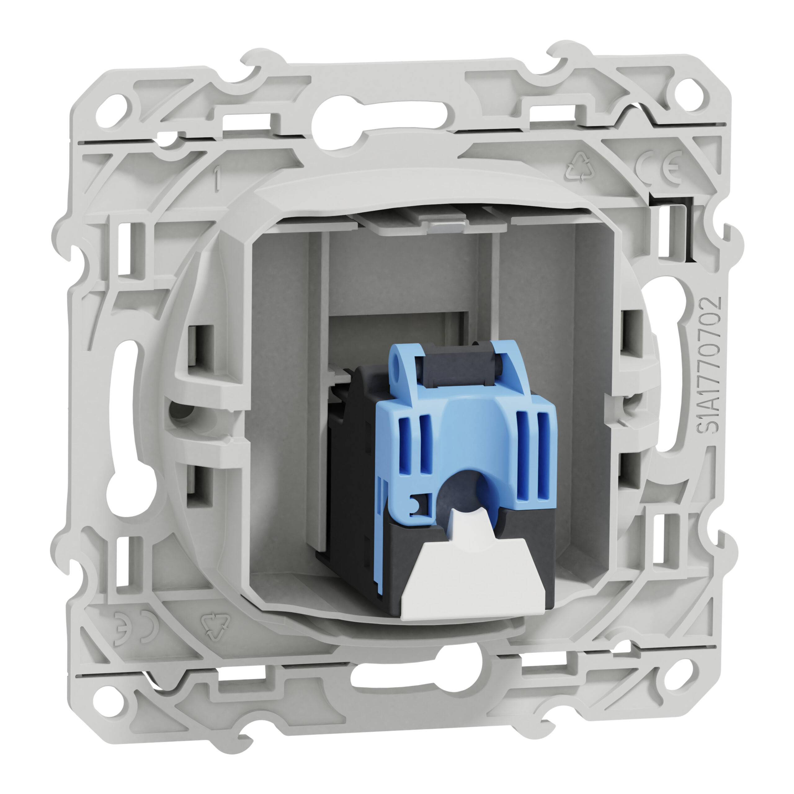Odace 2011 - prise RJ45 cat.6 STP - grade 2TV min à grade 3TV - blanc – Image 2
