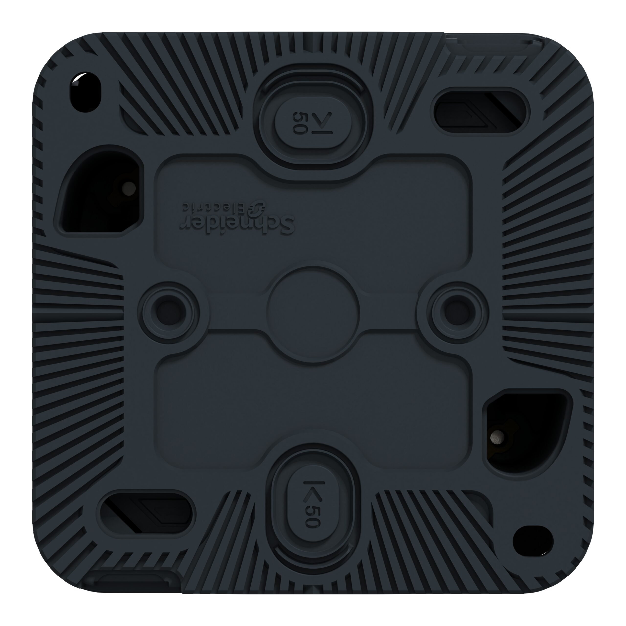 Mureva Styl - Prise courant 2P+T - saillie - IP55 - IK08 - connexion auto - gris
