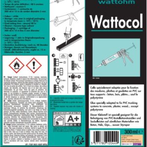 Cartouche de colle rigide pour fixation des moulures Keva - 300cc
