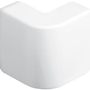 Angle extérieur Variasouple +ou-7° pour moulure Keva 32mmx12mm -PVC Blanc Artic