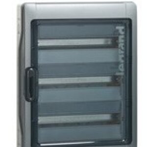 Coffret étanche Plexo³ 3x12 modules avec embouts perforation directe prémontés