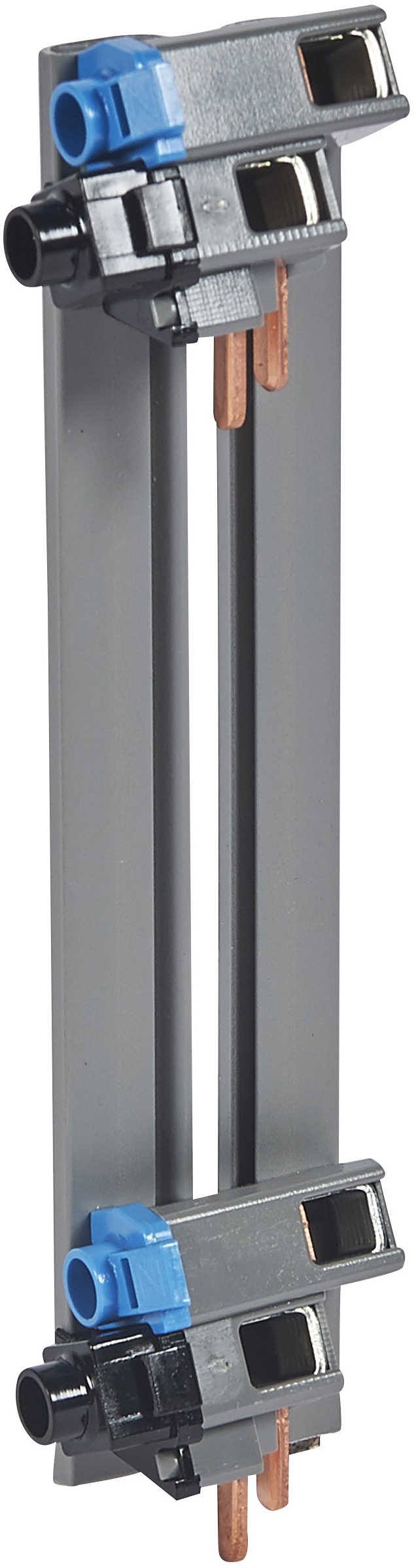 Peigne vertical VX³ - entraxe 125mm - pour coffret 2 rangées