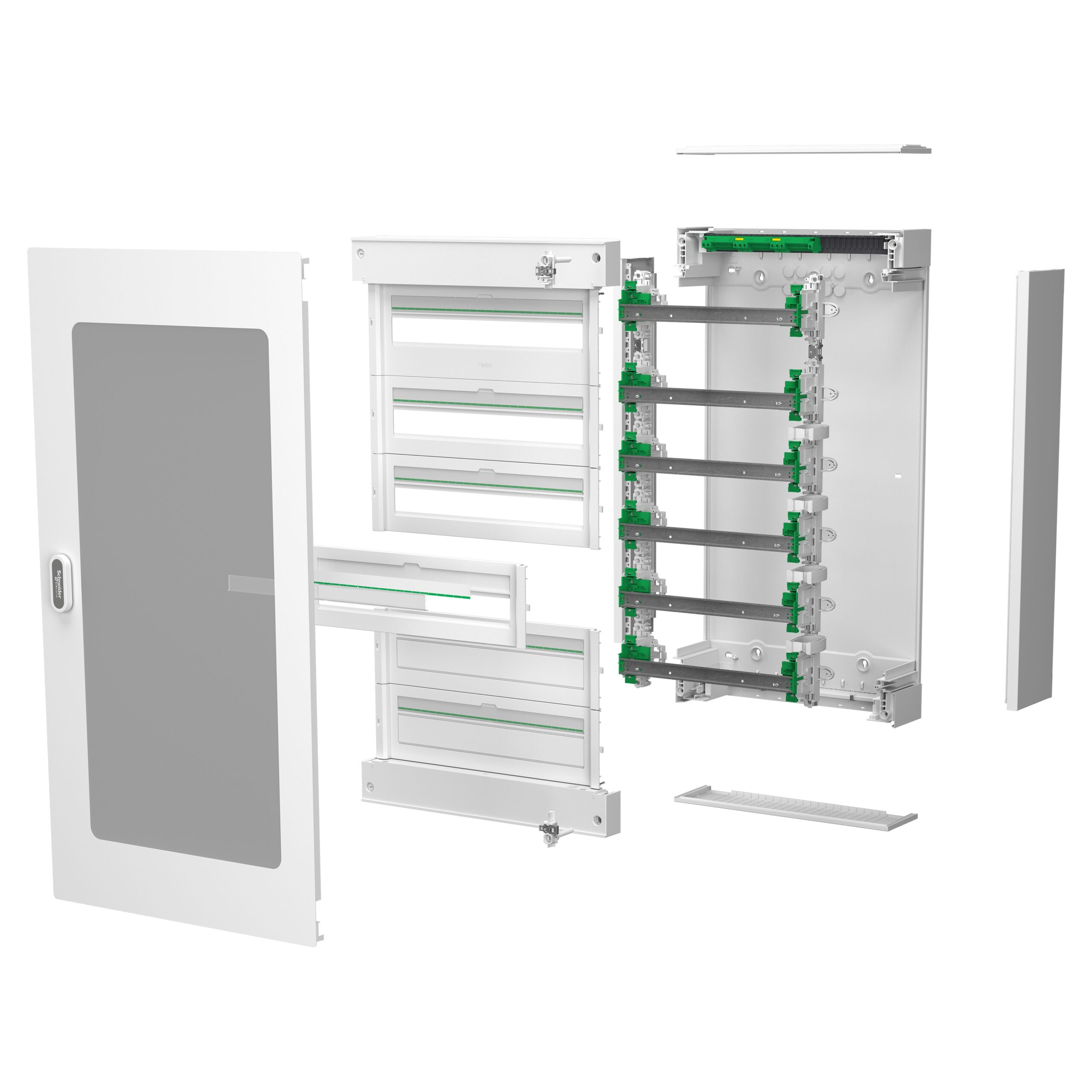 PrismaSeT S - coffret saillie plastique & métal 7 rangées 24 modules – Image 3