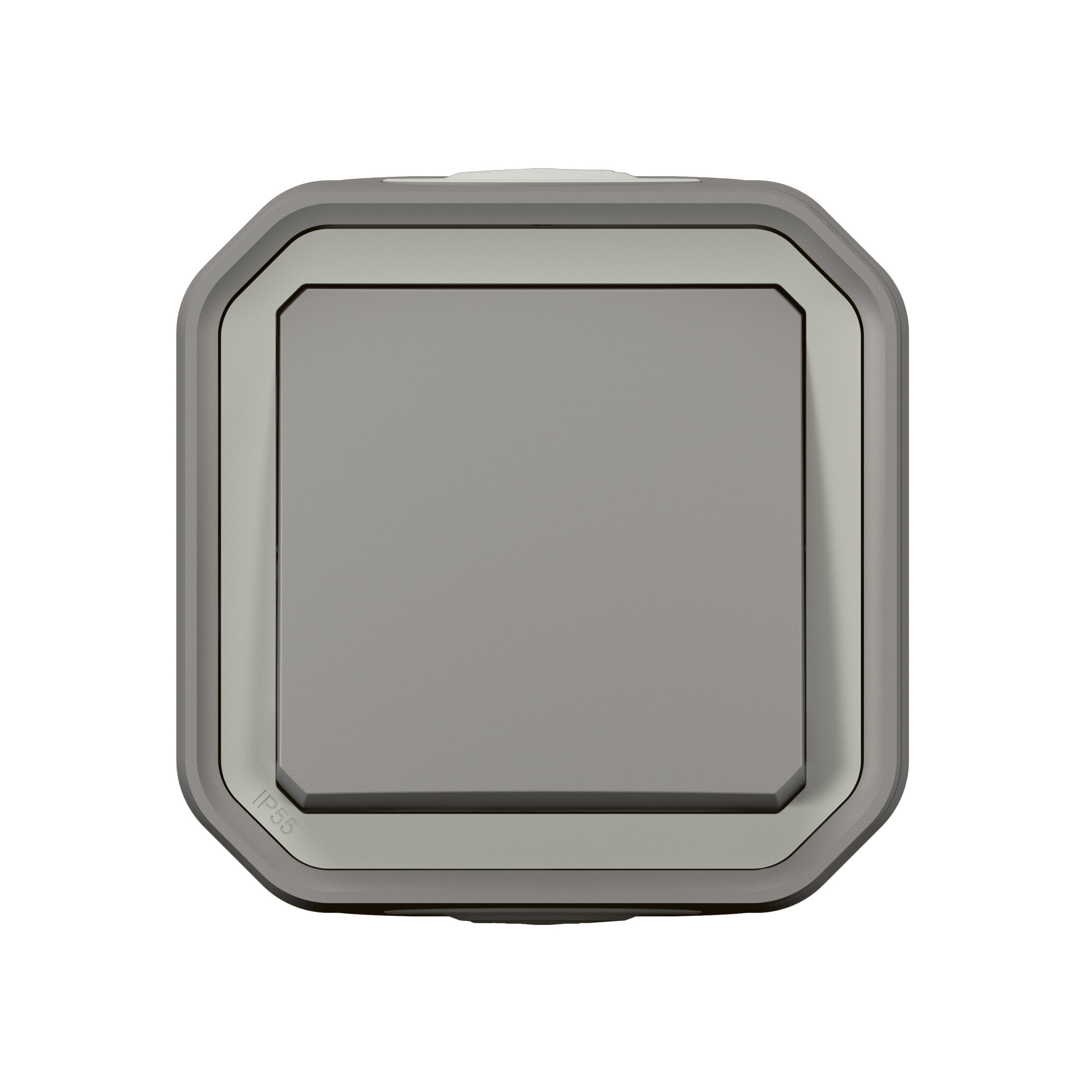 Interrupteur ou va-et-vient 10AX 250V étanche Plexo complet saillie gris – Image 7