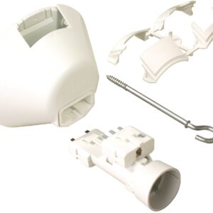 Kit prise de centre rénovation + douille DCL E27