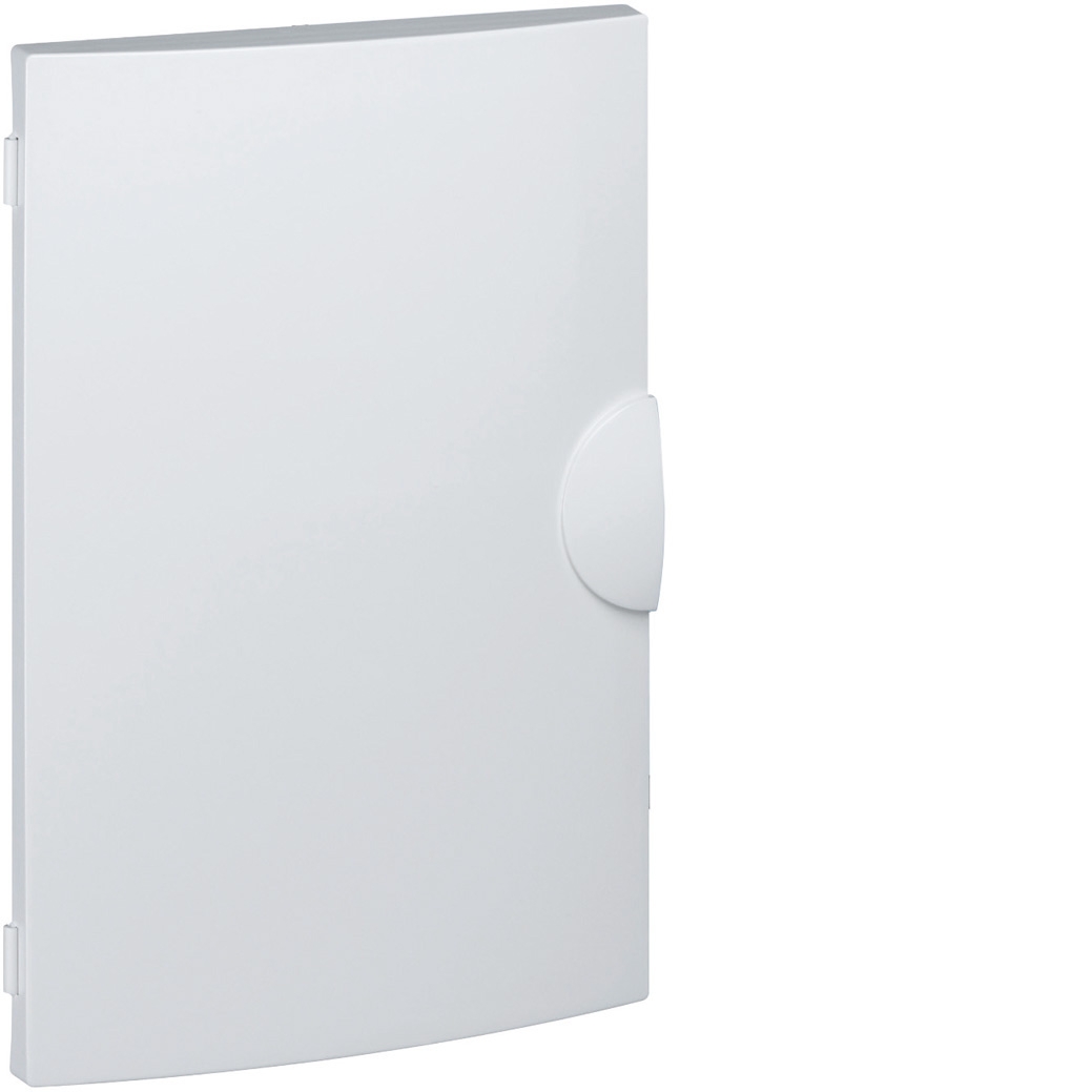 Porte opaque blanc gamma+ pour coffret gamma 13, 2 rangées 26 M – Image 2