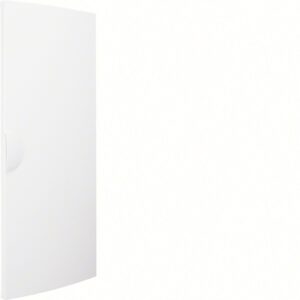 Porte opaque blanc gamma+ pour coffret gamma 13, 4 rangées 52 M