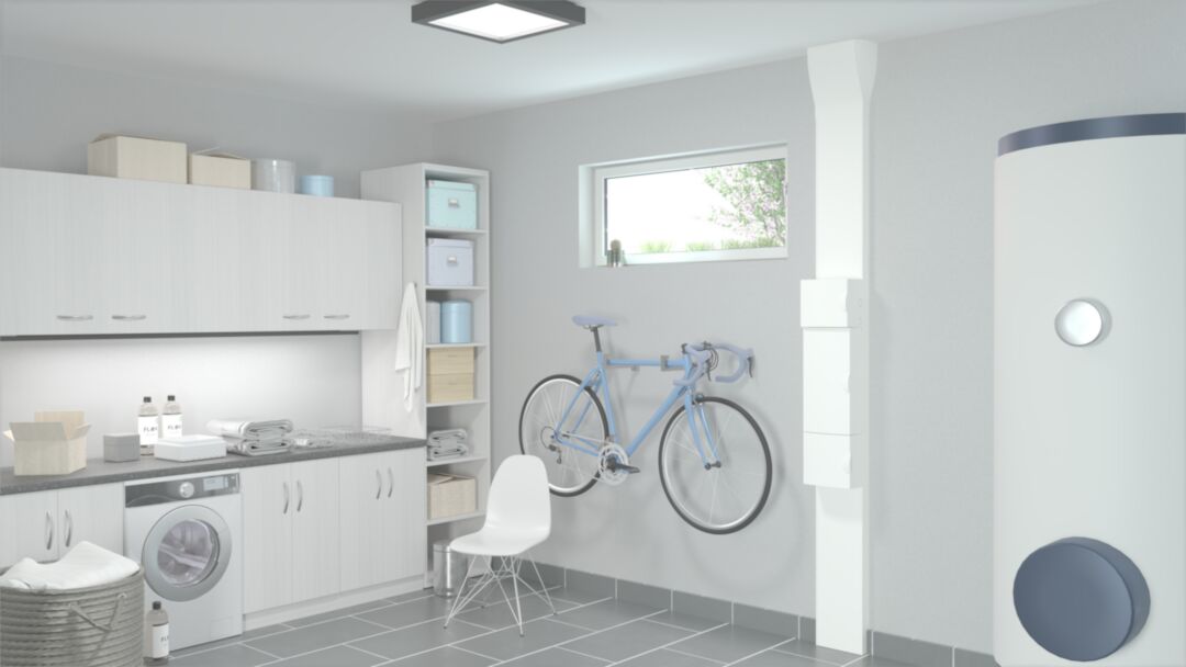 Porte opaque blanc gamma+ pour coffret gamma 13, 3 rangées 39 M