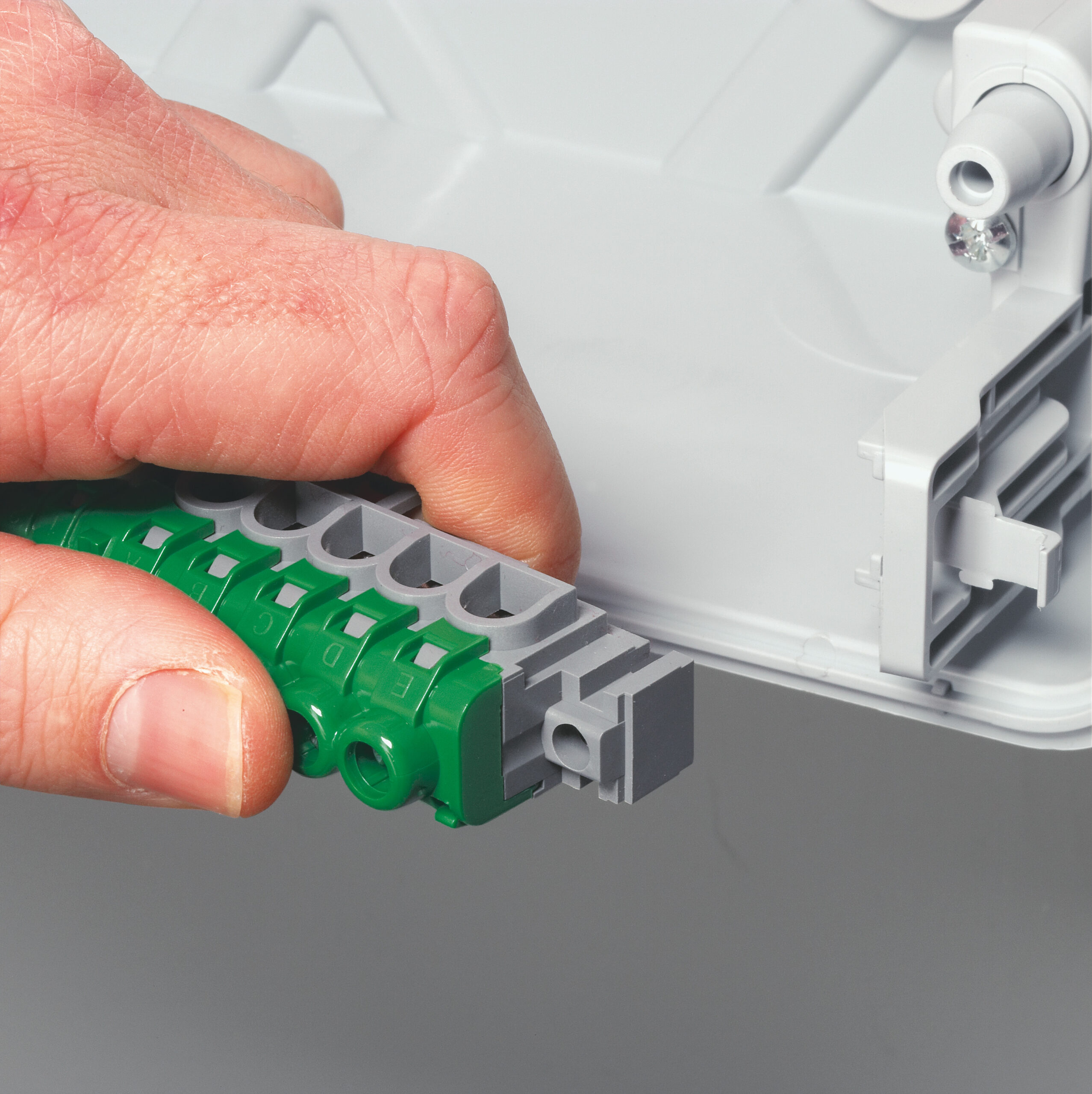 Coffret étanche Plexo³ 12 modules saillie avec embouts perforation directe – Image 4