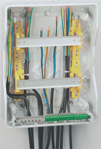 Coffret étanche Plexo³ 2x12 modules saillie avec embouts perforation directe – Image 4