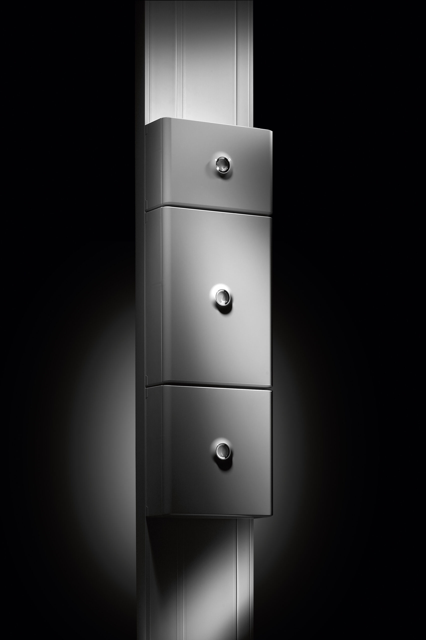 Habillage + porte blanche pour platines de branchement Drivia - Blanc RAL9003 – Image 3
