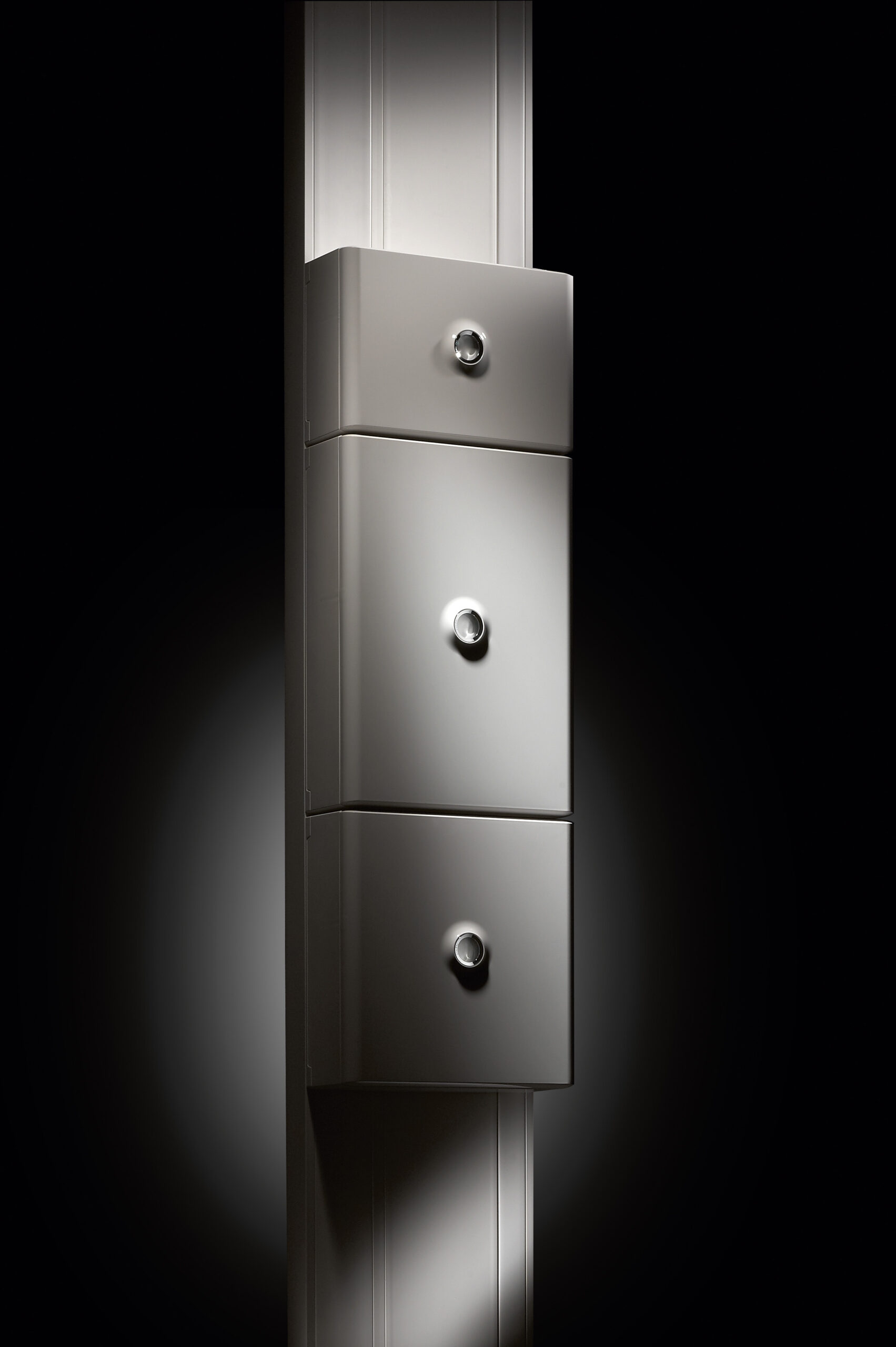 Habillage + porte blanche pour platines de branchement Drivia - Blanc RAL9003 – Image 5