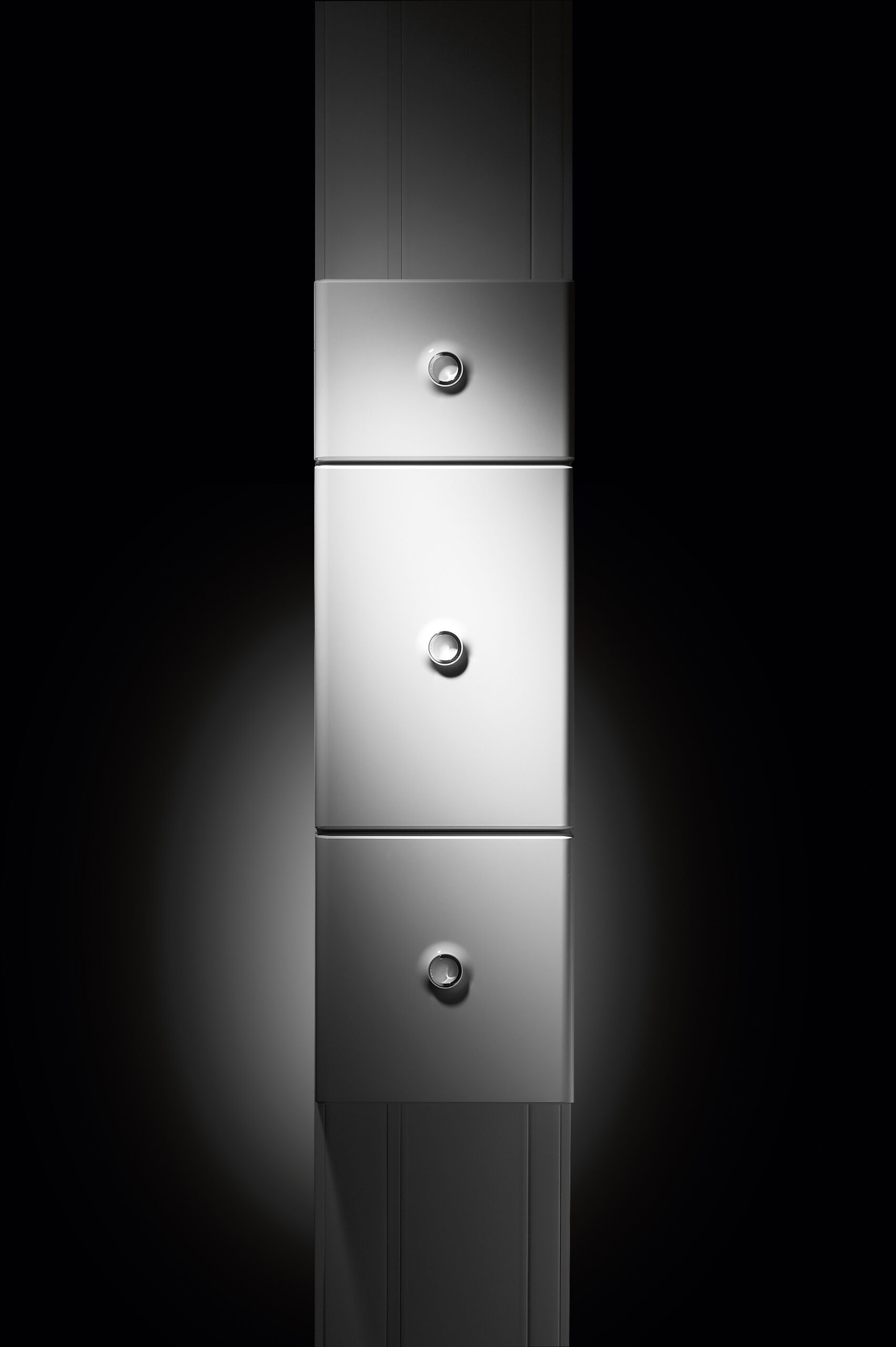 Habillage + porte blanche pour platines de branchement Drivia - Blanc RAL9003 – Image 6