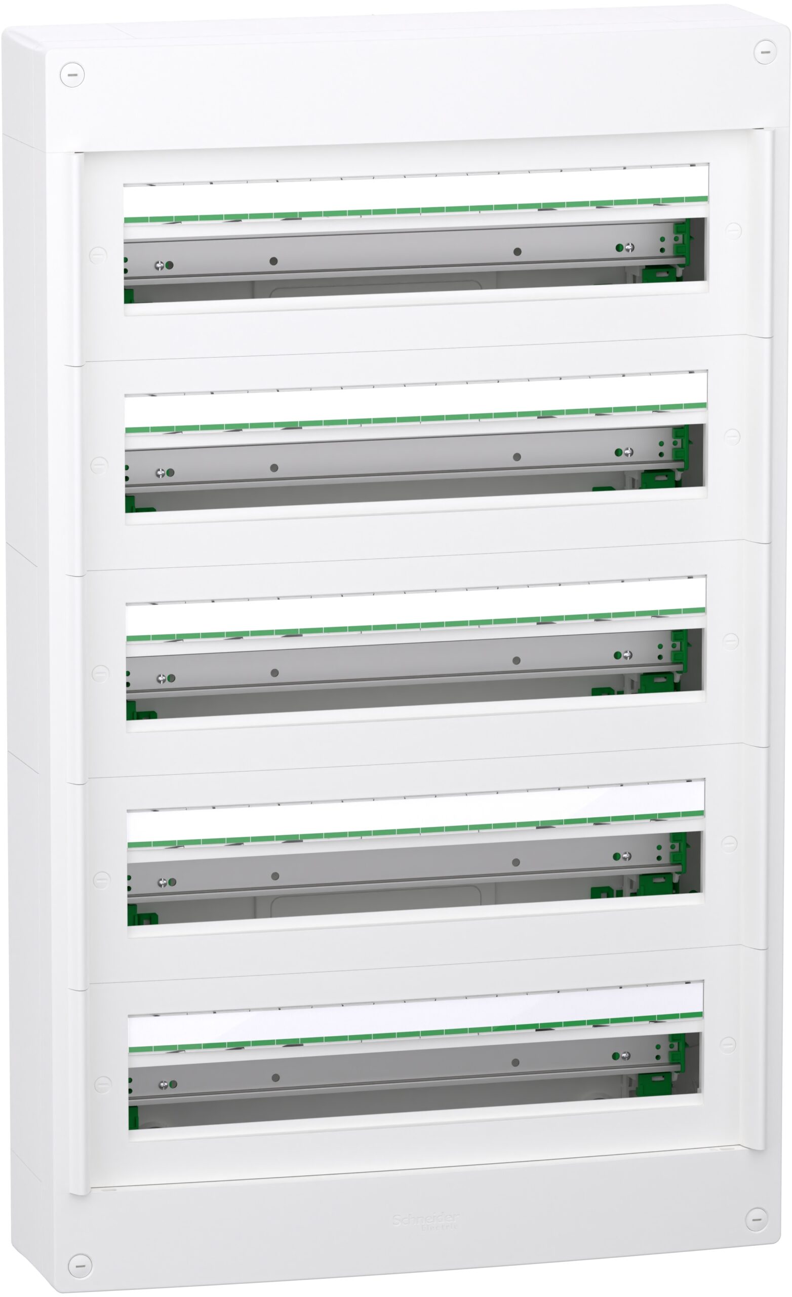 PrismaSeT XS - Coffret plastique saillie 5 rangées 24 modules - sans porte
