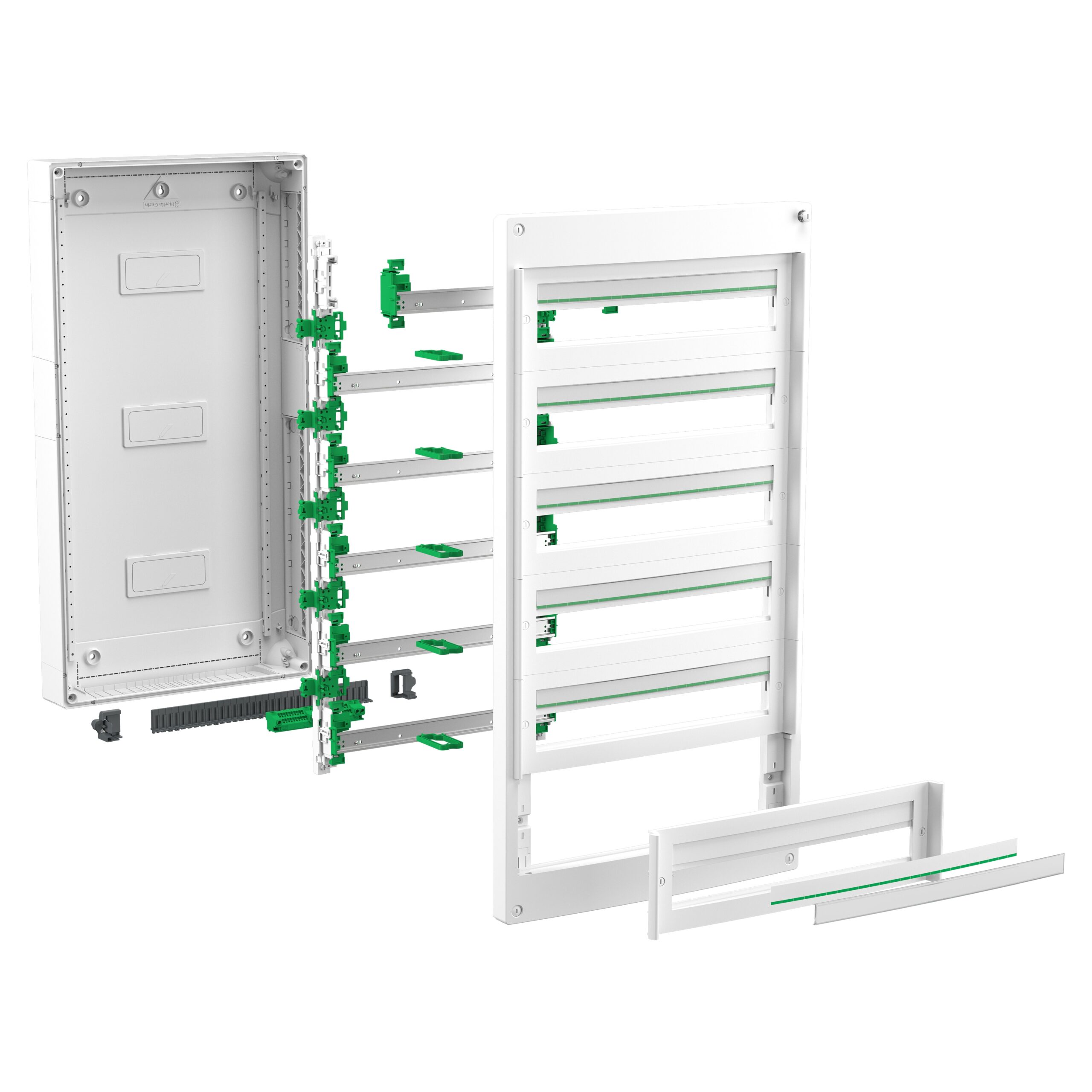 PrismaSeT XS - Coffret plastique saillie 3 rangées 24 modules - sans porte – Image 2