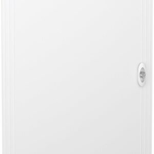 PrismaSeT XS - Porte pleine RAL9003 pour coffret saillie 6 rangées 24 modules