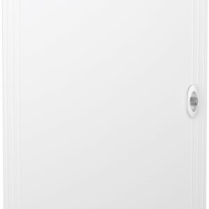 PrismaSeT XS - Porte pleine RAL9003 pour coffret saillie 5 rangées 24 modules