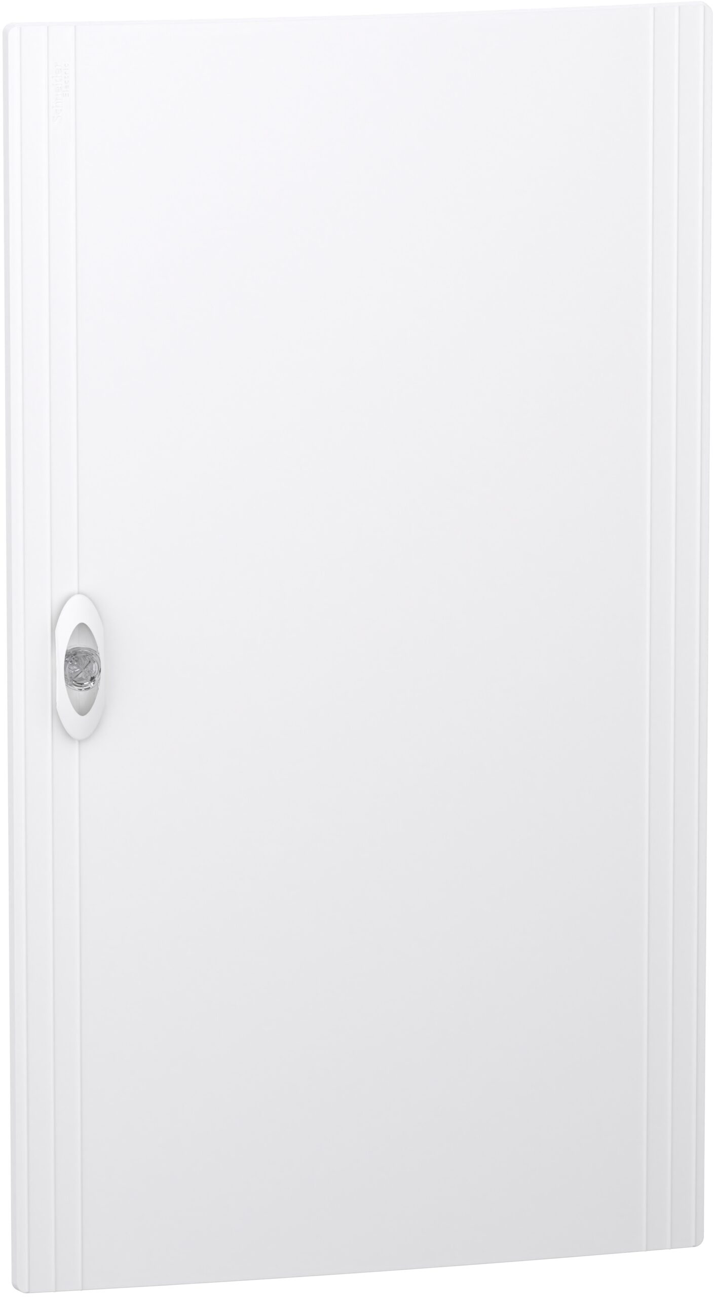 PrismaSeT XS - Porte pleine RAL9003 pour coffret encastré 4 rangées 18 modules